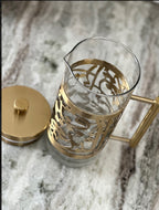 Arabic Calligraphy Pitcher Jug with Lid