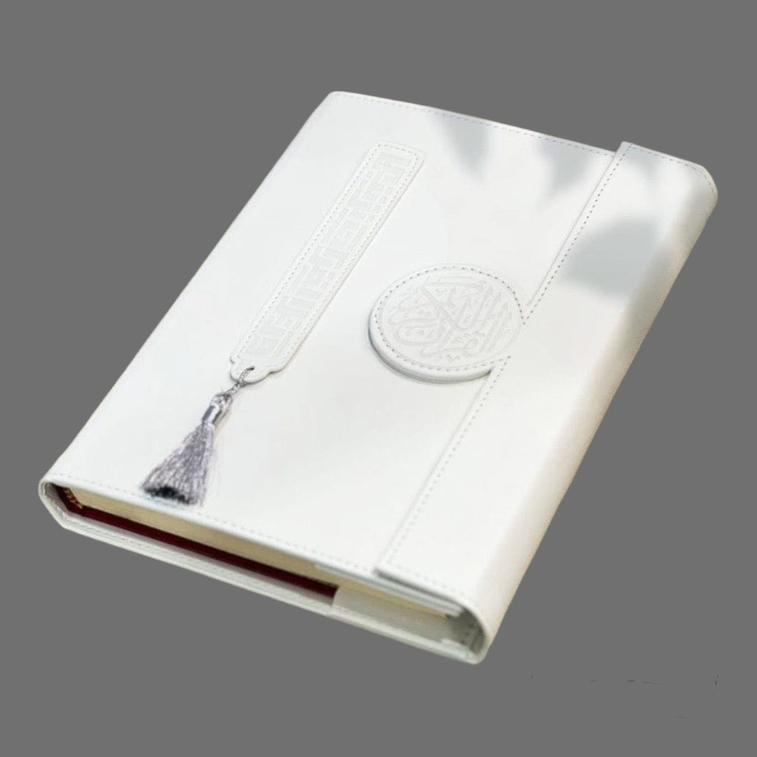 Premium Luxury Large Quran with Faux leather and Faux leather  bookmark