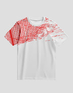Palestine Keffiyeh T-shirt - black & white
