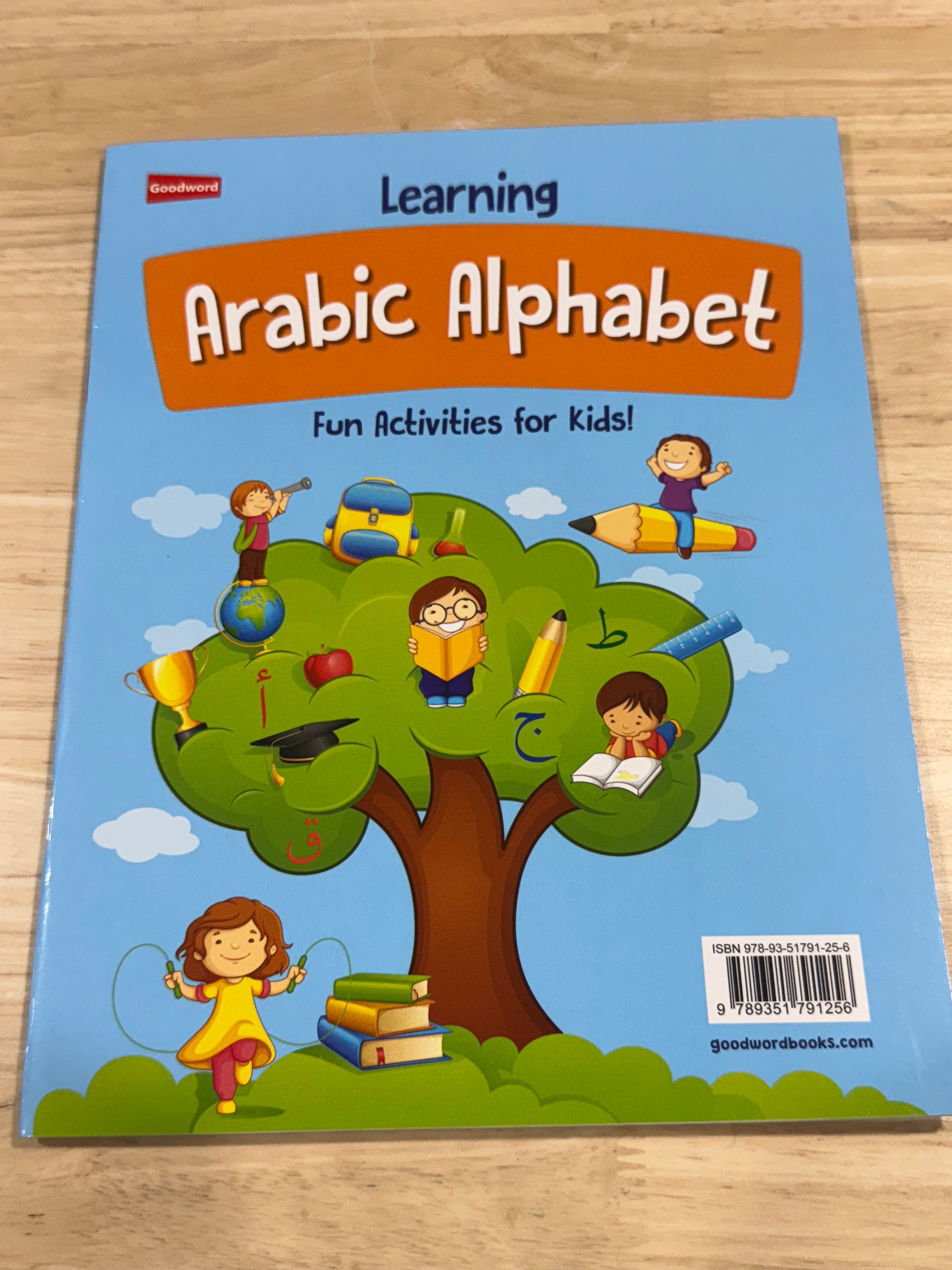 Arabic Alphabet Writing book (Fun Activities for Kids!)