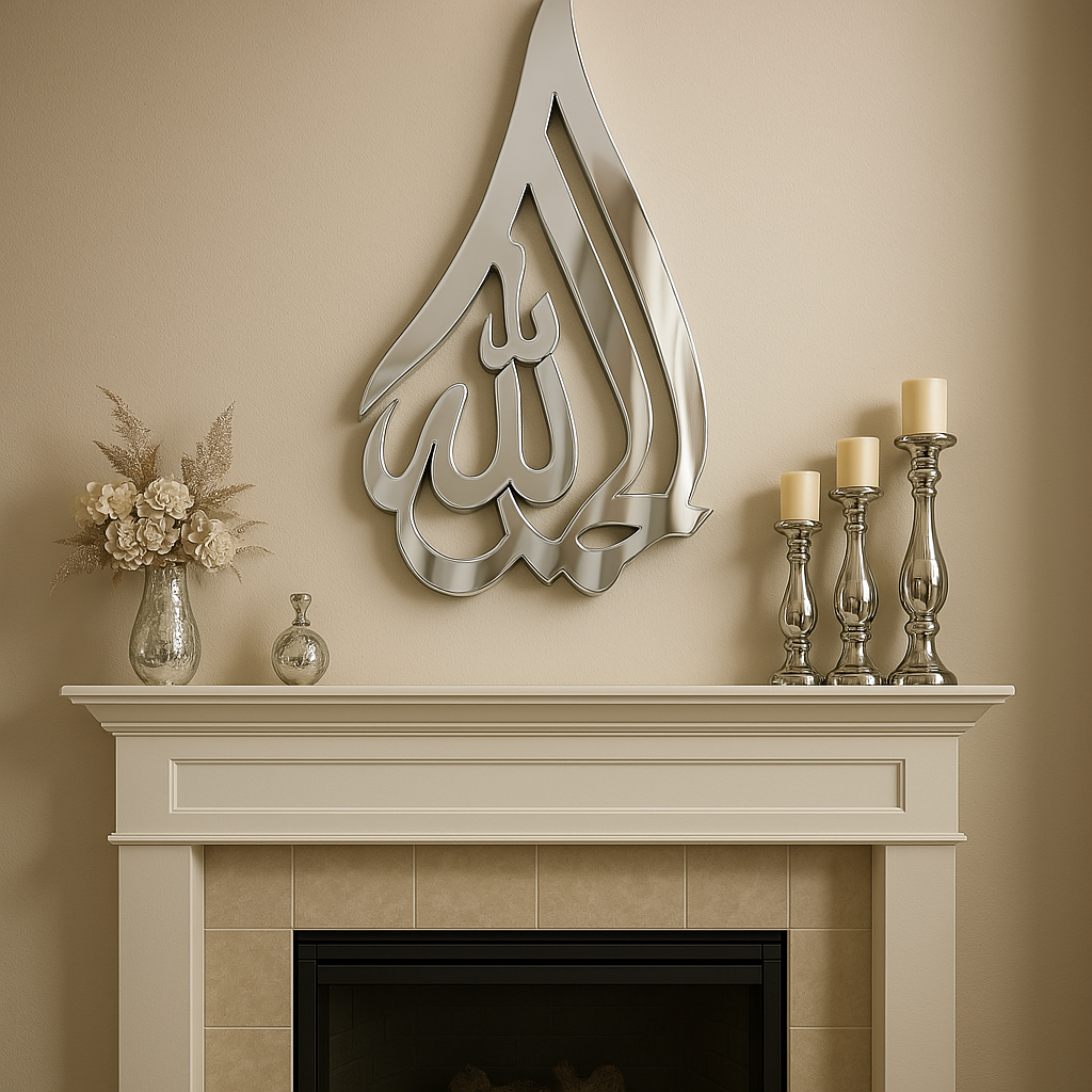 Stainless Steel Alhamdulillah Tear Drop