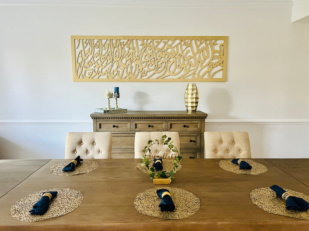 Nazar (Evil Eye) Dua Wood Art