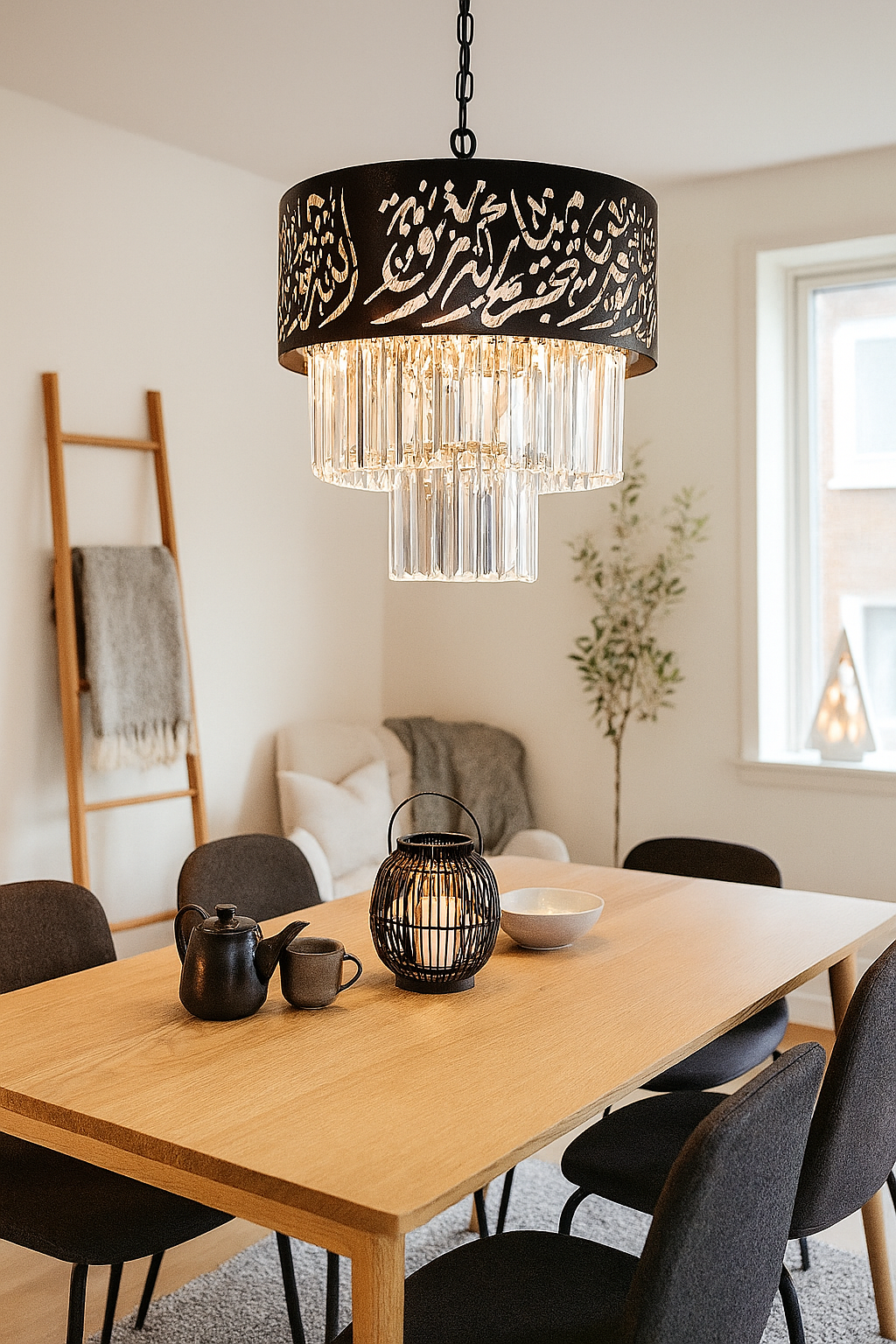 Ayat Al Nur Chandelier Lighting Fixture.