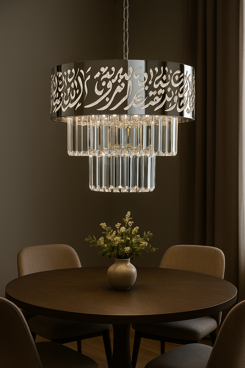 Ayat Al Nur Chandelier Lighting Fixture.