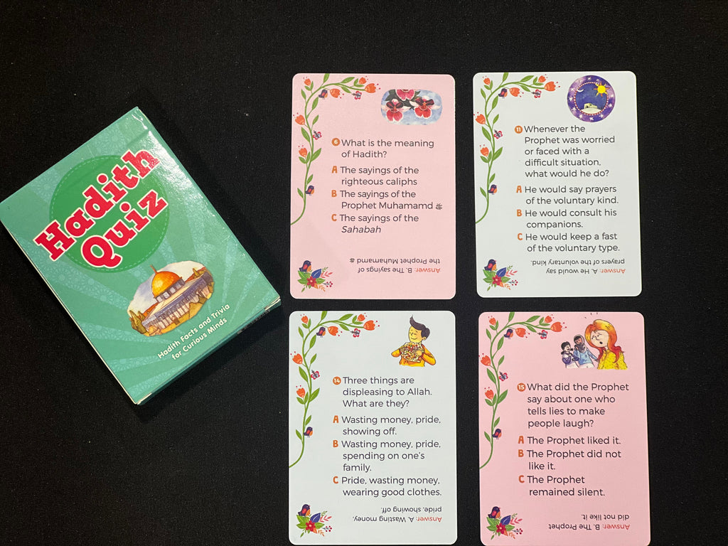 Islamic Themed Quiz Cards 100% Knowledge 100% Fun - NEW EDITION LAUNCH