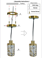 Arabic Calligraphy Pendant Lighting Lamp (Ready to ship)