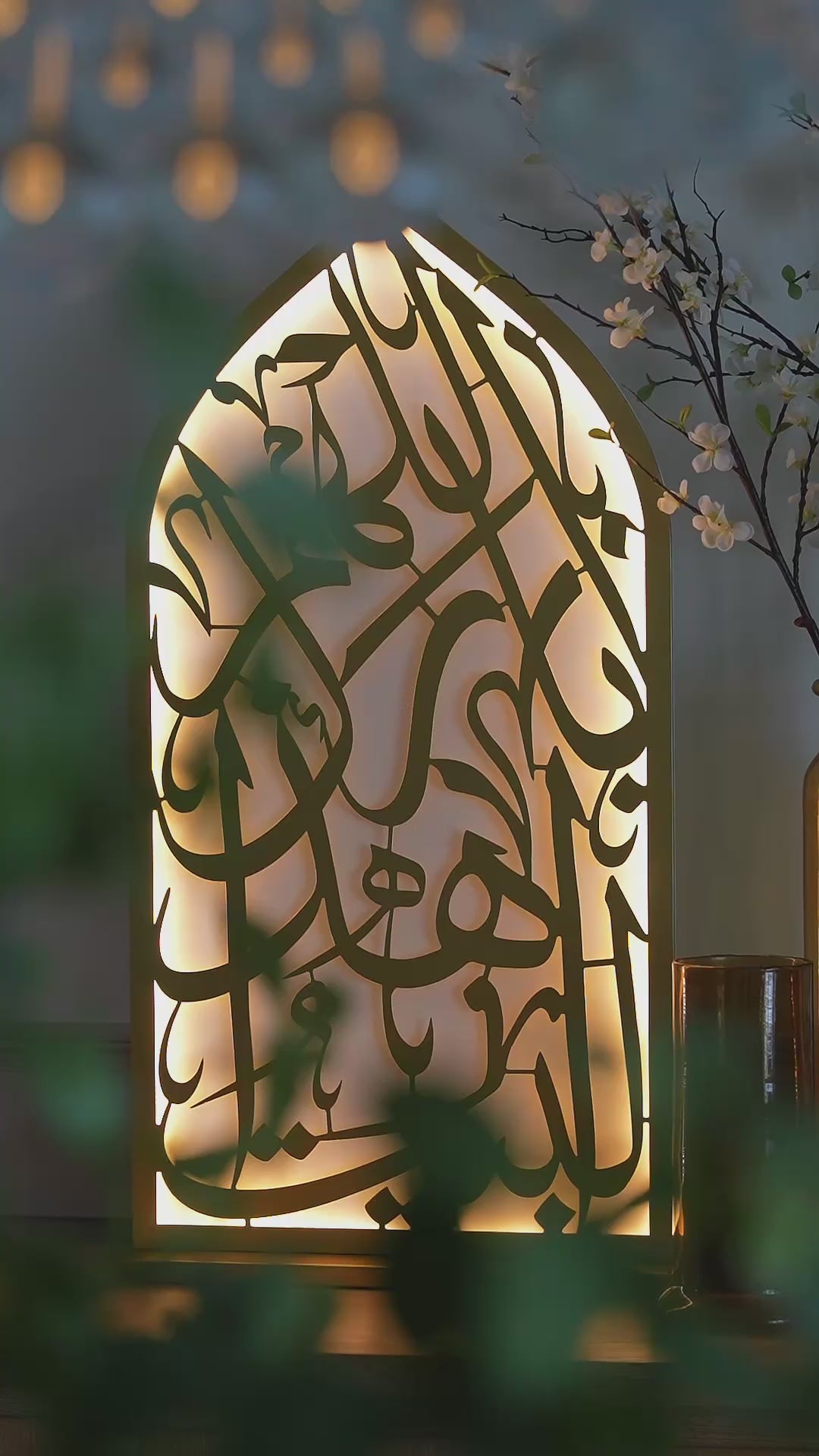 Islamic LED Mihrab Light for Ramadan and Eid (Feb delivery)