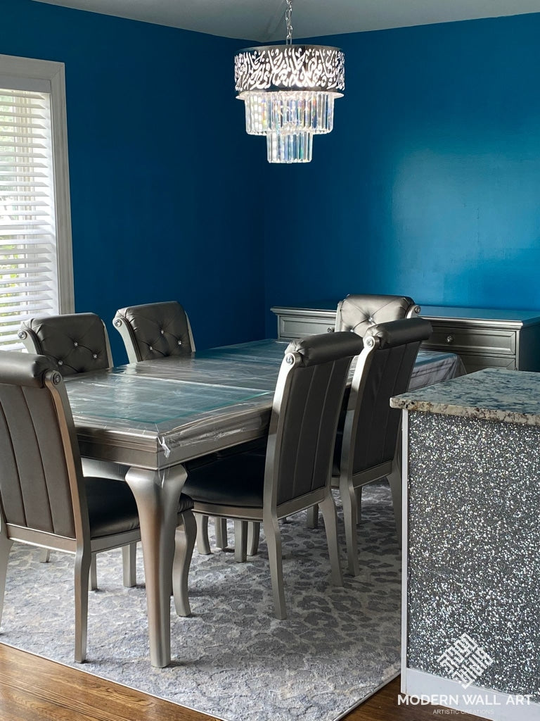 Ayat al Nur Chandelier Lighting Fixture - Modern Wall Art