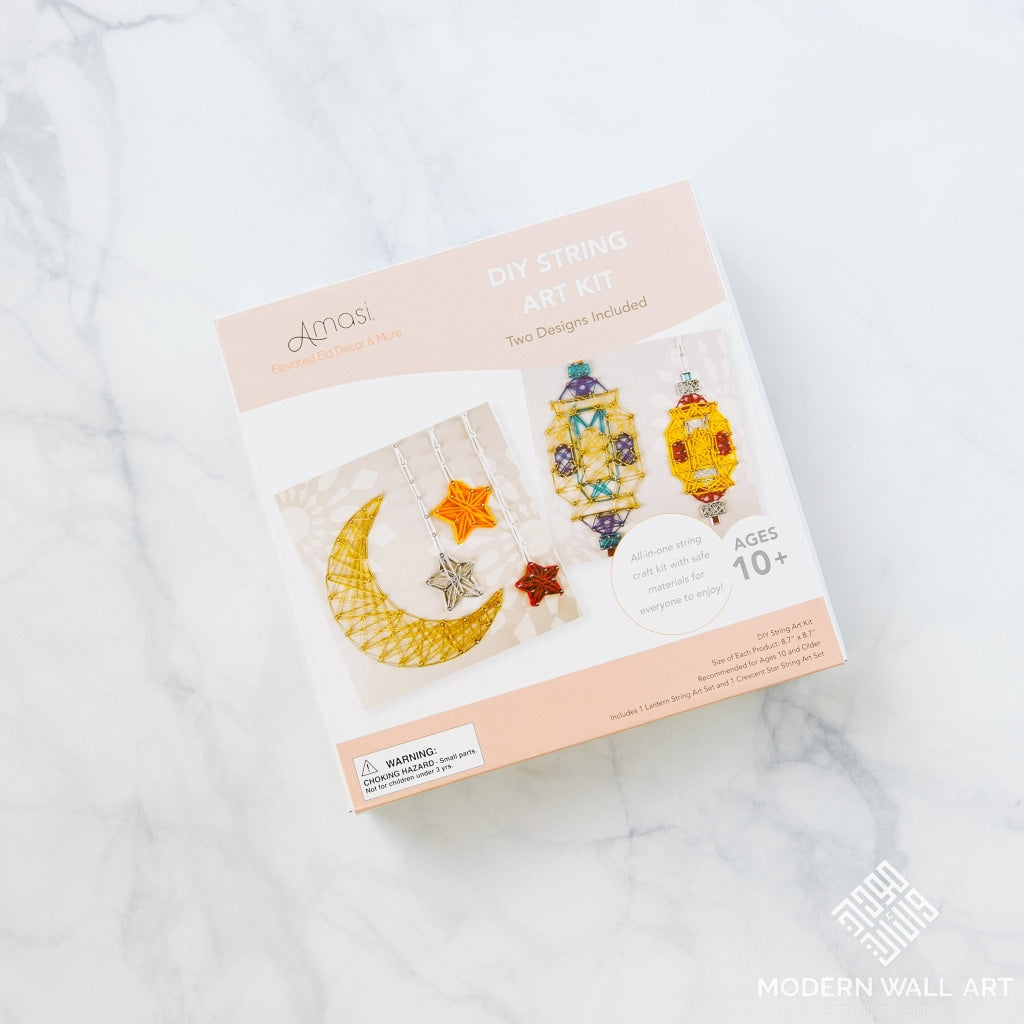 Diy String Art Kit Decor