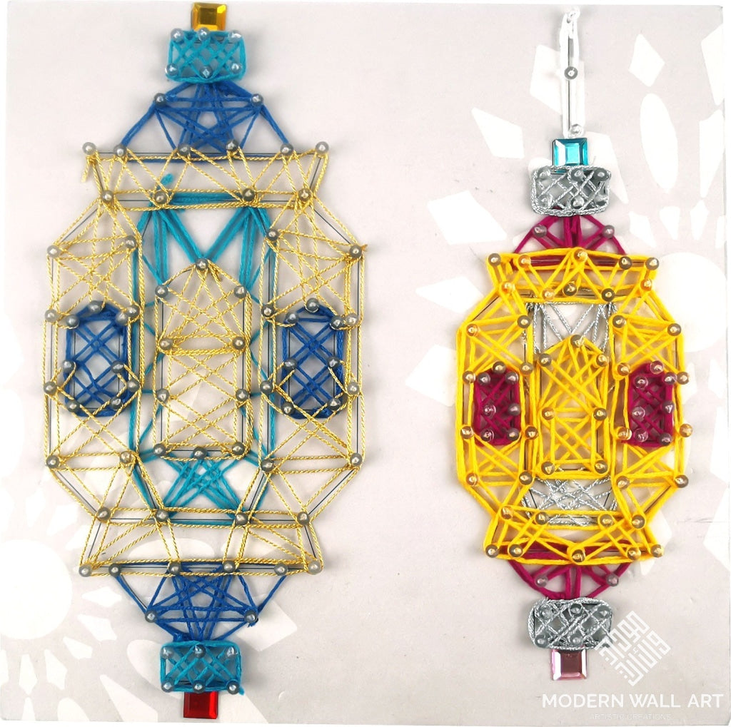 Diy String Art Kit Decor