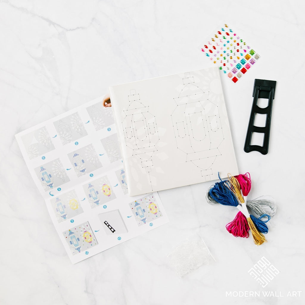 Diy String Art Kit Decor