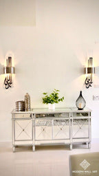 Electric Alhamdulillah Wall Sconce Light - Modern Wall Art