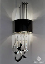 Electric Alhamdulillah Wall Sconce Light - Modern Wall Art