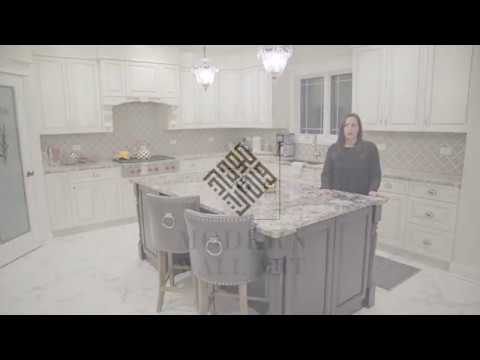 Ayat Al Kursi Round Modern Islamic Arabic Calligraphy Art