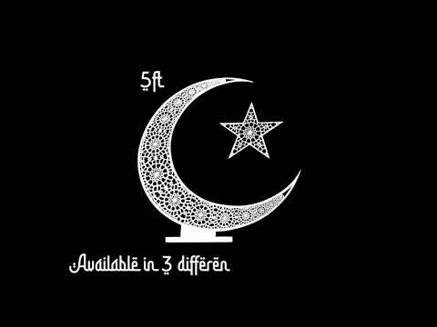 Crescent Decor Eid Moon Tree Hilal (Ready to ship)