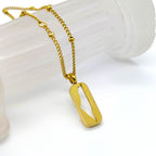 Palestine Tag Necklace | Women