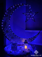 Lights For Crescent Hilal Moon