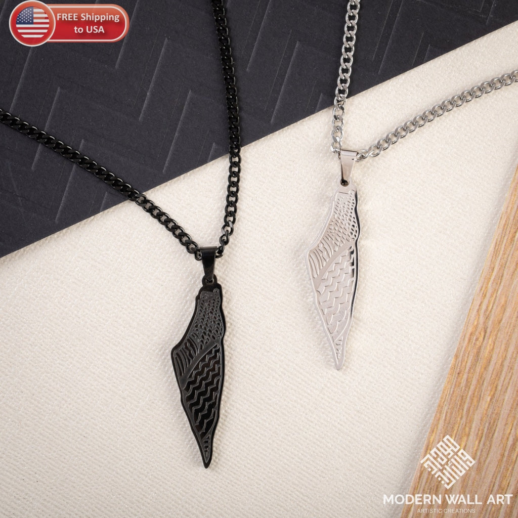 Palestine Necklace | Mens