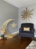 Crescent Ramadan Eid Moon Tree Hilal in 3ft to 5ft size - Modern Wall Art