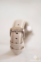 Series Ii Gray Leather Ayatul Kursi Watch