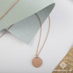 Shahada Necklace 18K Gold plated Round - Modern Wall Art