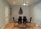 Stainless Steel Alhamdulillah Tear Drop - Modern Wall Art