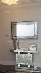 Stainless Steel ENGLISH 3D Mashallah Table Decor - Modern Wall Art